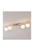 Lampa sufitowa NATON 4 MOKKA OPAL - Emibig