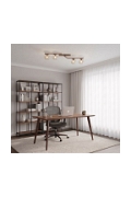 Lampa sufitowa NATON 4 MOKKA AMBER - Emibig