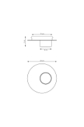 Lampa sufitowa BOLX 1 MOKKA - Emibig