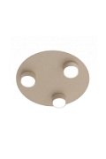 Lampa sufitowa BOLX 3 MOKKA - Emibig
