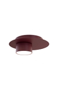 Lampa sufitowa BOLX 1 BURGUNDY - Emibig