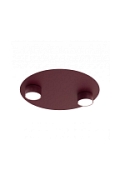 Lampa sufitowa BOLX 2 BURGUNDY - Emibig