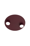 Lampa sufitowa BOLX 2 BURGUNDY - Emibig