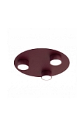Lampa sufitowa BOLX 3 BURGUNDY - Emibig