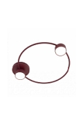 Lampa sufitowa LUCIO 2 BURGUNDY - Emibig
