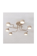 Lampa sufitowa KURAGE 6 MOKKA - Emibig