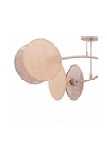 Lampa wisząca MOTIF 4 MOKKA NATURAL - Emibig