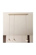 Lampa wisząca ELIT 3 MOKKA - Emibig