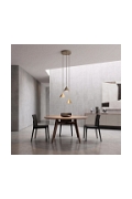 Lampa wisząca ELIT 3 PREMIUM MOKKA - Emibig