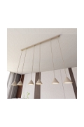 Lampa wisząca ELIT 6 MOKKA - Emibig