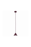 Lampa wisząca ELIT 1 BURGUNDY - Emibig
