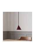 Lampa wisząca ELIT 1 BURGUNDY - Emibig