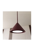 Lampa wisząca ELIT 3 PREMIUM BURGUNDY - Emibig