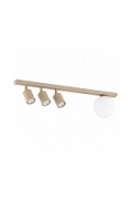Lampa sufitowa BASTER 4 MOKKA OPAL - Emibig