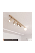 Lampa sufitowa BASTER 5 MOKKA OPAL - Emibig