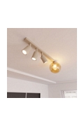 Lampa sufitowa BASTER 4 MOKKA AMBER - Emibig