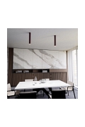 Lampa sufitowa TECNO 1L BURGUNDY - Emibig