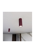 Lampa sufitowa TECNO 1S BURGUNDY - Emibig