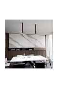Lampa sufitowa TECNO 1XL BURGUNDY - Emibig