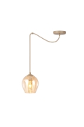 Lampa wisząca LEVEL 1 MOKKA AMBER - Emibig