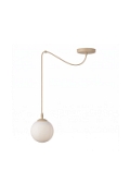 Lampa wisząca GIGI 1 MOKKA OPAL - Emibig
