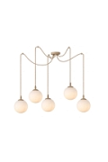 Lampa wisząca GIGI 5 MOKKA OPAL - Emibig