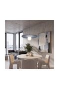 Lampa wisząca UMBRA 1 DUSTY BLUE - Emibig