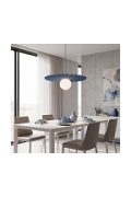 Lampa wisząca UMBRA 1 DUSTY BLUE - Emibig