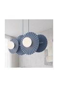 Lampa wisząca UMBRA 4 DUSTY BLUE - Emibig