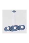 Lampa wisząca UMBRA 6 DUSTY BLUE - Emibig