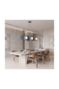 Lampa wisząca UMBRA 6 DUSTY BLUE - Emibig