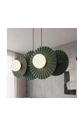 Lampa wisząca UMBRA 4 OLIVE GREEN - Emibig