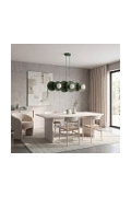 Lampa wisząca UMBRA 6 OLIVE GREEN - Emibig