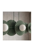 Lampa wisząca UMBRA 6 OLIVE GREEN - Emibig