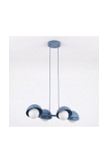 Lampa wisząca BOOM 4 DUSTY BLUE - Emibig