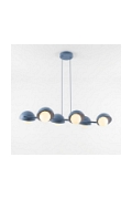 Lampa wisząca BOOM 6 DUSTY BLUE - Emibig