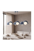 Lampa wisząca BOOM 6 DUSTY BLUE - Emibig