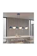 Lampa wisząca BOOM 6 DUSTY BLUE - Emibig