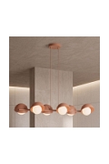 Lampa wisząca BOOM 6 CORAL - Emibig