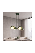 Lampa wisząca BOOM 4 OLIVE GREEN - Emibig