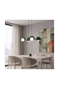Lampa wisząca BOOM 4 OLIVE GREEN - Emibig