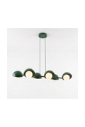 Lampa wisząca BOOM 6 OLIVE GREEN - Emibig