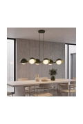 Lampa wisząca BOOM 6 OLIVE GREEN - Emibig