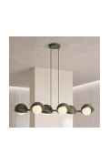 Lampa wisząca BOOM 6 OLIVE GREEN - Emibig