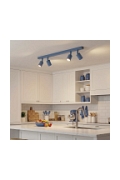 Lampa sufitowa FLASH 4 DUSTY BLUE - Emibig