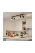 Lampa sufitowa FLASH 4 OLIVE GREEN - Emibig