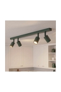 Lampa sufitowa FLASH 4 OLIVE GREEN - Emibig