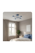 Lampa sufitowa HALO 4 DUSTY BLUE - Emibig