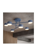 Lampa sufitowa HALO 6 DUSTY BLUE - Emibig