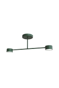 Lampa sufitowa HALO 2 OLIVE GREEN - Emibig